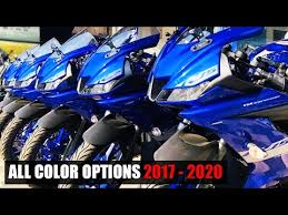 Check out this fantastic collection of yamaha r15 wallpapers, with 61 yamaha r15 background images for your desktop, phone or tablet. Yamaha R15 V3 2017 2020 All Color Options Ever Made Youtube