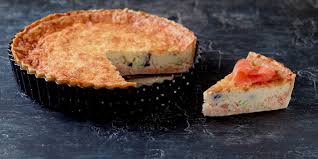 Just make the quiche mixture in 1 bowl then add the diced salmon pieces. Smoked Salmon And Leek Quiche Recipe Great British Chefs