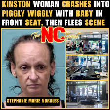 Y'all… a #Kinston woman literally crashed into the front doors of a  #PigglyWiggly