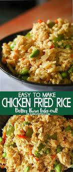 Sauteed meat and vegetables in spices and mixed with egg and. Chicken Fried Rice Restaurant Style Kleinworth Co