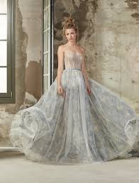 Elegant Blue And Gray Wedding Dress Blue Wedding Dress Designs Bride Beautiful Blue Wedding Dresses Grey Wedding Dress Wedding Dress Couture