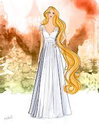 2016 disney princess little kingdom rapunzel's royal wedding set & carry case. Disney S Rapunzel Wedding Dress Design Disney Just Released New Princess Wedding Dresses For Your Own Happily Ever After Popsugar Love Sex Photo 27