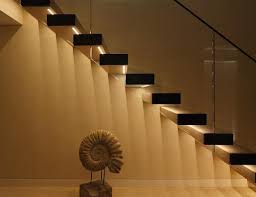 Stairways Lighting Ideas Led Light Strips On Stairway Diyhomedecor Dreamhouse Livingroomideas Stairway Lighting Staircase Design Staircase Lighting Ideas