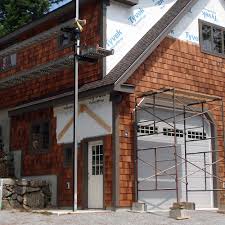 Cedar shake or cedar shingle roofing would work well with a cream or beige home. Benefits Of Cedar Shingles Cedar Shake Pros Cons Gambrick
