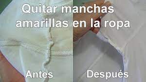 Como Eliminar Manchas Amarillas De Las Axilas En Camisas Y Camisetas Youtube