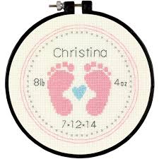 Footprints printable cross stitch patterns. Dimensions Baby Footprints Counted Cross Stitch Kit Sew Essential