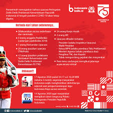 Setiap pemimpin diharapkan menyiapkan jajarannya/barisannya masing masing. Upacara Peringatan Ri 75 Berbeda Dari Tahun Sebelumnya Indonesia Baik