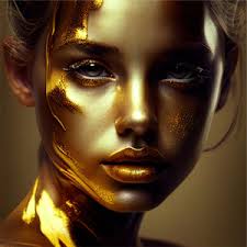 Black And White Face Paint VIOLA HOUSE Face And Body Paint, Silver Gold,  Washable For Adults & Children, Halloween Christmas SFX Special Effects  Makeup, 60g/2.11oz (Gold Metallic Gold Spray Paint