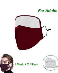 Size One Sizepackage Include One Piece With 2 Filters 35 Mask Face Mask Fashion Face Mask