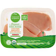 Simple truth chicken packaging will drop 'humane environment' language. Simple Truth Organic Free Range Boneless Skinless Chicken Breast With Rib Meat 2 3 Per Pack 1 Lb Kroger