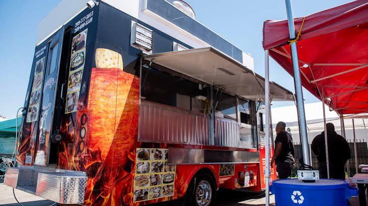Parkmerced Food Truck Corral — Food court food truck in San Francisco, California