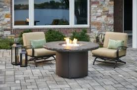 Target/patio & garden/coffee table fire pit (124)‎. Marbleized Noche Beacon Chat Height Gas Fire Pit Table The Outdoor Greatroom Company