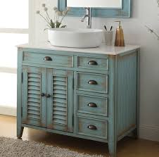 Sintered stone vanity top and matching backsplash; 36 Inch Bathroom Vanity Coastal Beach Style White Vessel Sink Teal Blue Color 36 Wx21 5 Dx32 H Ccf78886bu