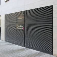 Fassadentor Sektionaltor Beplankung Luftungslamellen Sektionaltor Fassade Luftung