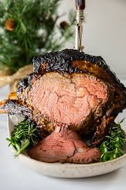 Prime rib is often the standout entree at the holiday dinner. Honey Mustard Crusted Prime Rib Roast Rib Of Beef Vikalinka