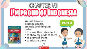 Maybe you would like to learn more about one of these? Bahasa Inggris Kelas 7 Chapter Vii I M Proud Of Indonesia Part 4 Halaman 166 171 Youtube