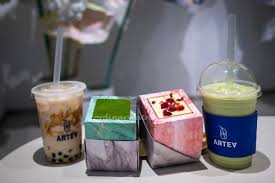3000pcs cup sealer film bubble tea cup sealing film for diameter. Artea Menu