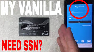 Mastercard is a registered trademark, and the circles design is a. Do You Need Social Security Number Ssn To Get My Vanilla Prepaid Visa Card Youtube