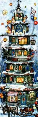 It includes din djarin in festive armour, coloured red and white for the reason, along with the child, a storm trooper, a scout trooper, a tusken raider, and a droid. Amazon Com Tall Christmas House German Advent Calendar Christmas Countdown Made In Germany Home Kitchen