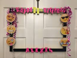 Emoji Photo Prop Birthday Frame Emoji Birthday Emoji Party Party Photo Frame