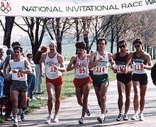 There's also something funny about the rules, though. Racewalking Wikipedia