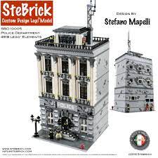 I really love your modular palm. Lego Instruction Manuals Lego Custom Mini Modular Office Building Pdf Instructions Only Woodland Resort Com