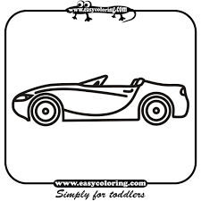 Sports cars, muscle cars, racing cars… everything from simple to cool cars. Car Six Simple Cars Easy Coloring Cars For Toddlers