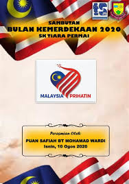 Ia juga bagi memupuk semangat patriotisme dan cinta akan negara. Buku Program Bulan Kemerdekaan Majlis Penyampaian Hadiah Sempena Bulan Kemerdekaan Buku Program Majlis Bulan Kemerdekaan Roisatok