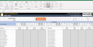 Just like any sheets in doc, excel or pdf, there are many ways on how you can create the format of your printable attendance sheet. Attendance Sheet Template In Excel Free Download