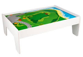 I set out on a mission a few months ago to build my now 4 year old the perfect train table to satisfy his. Kidkraft Train Table With 2 Trundle Drawers White 17801 17701 At Homelement Com