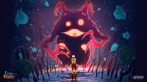 Artstation Risk Of Rain Ii April 2019 Wallpaper Cyan Orange Wallpaper Rain Wallpapers Game Art