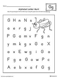Alphabet Letter Hunt Letter G Worksheet Alphabet Letter Hunt Letter G Worksheets Lettering Alphabet