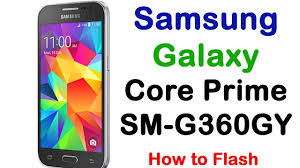 How To Samsung Galaxy Core Prime Sm G360gy Firmware Update Fix Rom Youtube