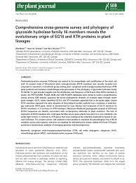 Nr.153/2017 cu modificările şi completările. Pdf Comprehensive Cross Genome Survey And Phylogeny Of Glycoside Hydrolase Family 16 Members Reveals The Evolutionary Origin Of Eg16 And Xth Proteins In Plant Lineages