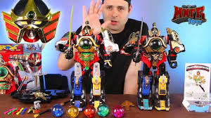 Maybe you would like to learn more about one of these? Fancy New Dairen Oh Vs Power Rangers Thunder Megazord Review Youtube
