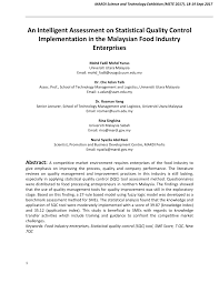 Malaysia all freebies offer, promo code coupon, free gifts samples & giveaways deals in klang valley, selangor, kuala lumpur, putrajaya, johor, penang, melaka, kedah, pahang, sabah, sarawak, negeri sembilan, perlis, terengganu & kelantan. Pdf An Intelligent Assessment On Statistical Quality Control Implementation In The Malaysian Food Industry Enterprises