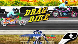 Gameplay drag bike 201m ini sama seperti game balap pada untuk grafisnya sendiri game dragbike 201m ini cukup simpel dan enak di pandang. Download Drag Bike Malaysia Mod Apk 201m By Budak Ciku Download Games Drag Bike Bikes Games