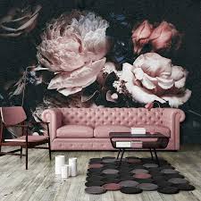 ✓ free for commercial use ✓ high quality images. 312x219cm Bedroom Wall Mural Photo Wallpaper Black Background Floral Design Ebay