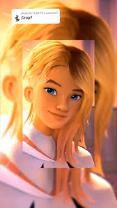 Gwen Stacy from Spider Verse Cropped