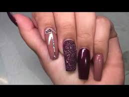 Coffin nails mainly work for long nails, but it can still be done on short nails as well. Long Coffin Nail Design Fall Nails Youtube