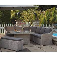 Kettler Madrid Rattan Corner Set With Cover Natural Teak Patio Furniture Outdoor Furniture Sets Patio Furniture Pillows