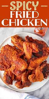 Spicy Fried Chicken Recipe Spicy Fried Chicken Spicy Chicken Recipes Hot Wing Recipe