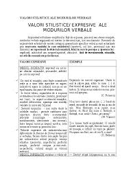 La modul indicativ, timpul trecut prezintă nuanțe exprimate prin: Taur Extrem La Nivel Mondial ComenteazÄƒ Rolul Stilistic Al Verbelor La Timpul Imperfect Yukselsigortacilik Com