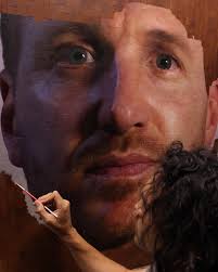 5 years ago, when I used to paint portraits. I didn't consciously stop  painting them, but after I finished this body of work I stepped away for 8  months to figure some