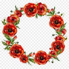 Girlanda Kwiat Czerwony Wianek Girlandy Kwiatowe Flower Drawing Flower Bouquet Drawing Flower Pattern Drawing
