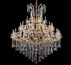 Our chandeliers are dressed using the finest sources of crystal, lead and colored, cut in europe and worldwide. Pisa Livorno Collection 49 Light Extra Large Crystal Chandelier Grand Light