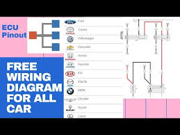 The pages are not model specific but do concentrate on the wiring diagrams. Wiring Diagram For All Car Ecm Pinout Free Wiring Diagram Car Wiring Diagram App Youtube