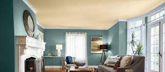 Coba tengok model warna rumah di. 14 Warna Cat Ruang Tamu Yang Sejuk Bisa Dikombinasikan Juga