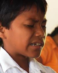 These three sisters are so excited to go to school. This family in  Nicaragua works hard to give the children (9, 7 and 5) to get an education.