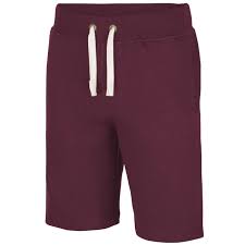 Short Homme Coton Confortable Jh080 Rouge Bordeau Achat Pas Cher Go Sport